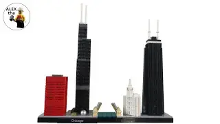 LEGO ARCHITECTURE 21033 speed build and play &ndash; Chicago