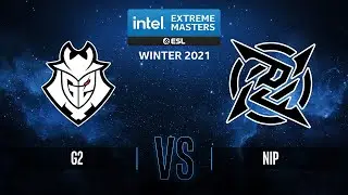 G2 vs. NiP - Map 2 Dust2 - IEM Winter 2021