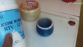 Cara membuat cetakan silikon menggunankan RTV 52//how to make a silicone rubber mold using RTV-52