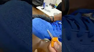 Как исправить ворсистость замши! 😳 Вам нужны правильные инструменты! ⚒️ Просто набор для замши. 👍...