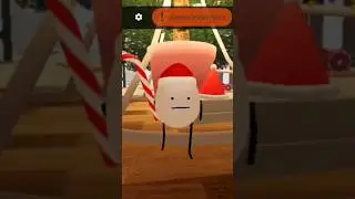 How to become Christmas egg in secret staycation #viralvideo #roblox #christmas #egg #candycane