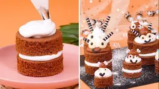 Animal Shaped Cake| So Yummy Cake Tutorials | Easy Chocolate Cake | Master Cake | #Shorts