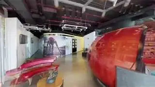 360 virtual tour inside Whim Boutique Gym Lebanon