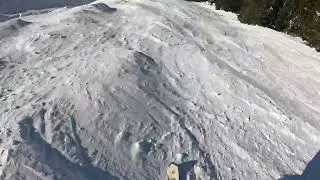 Extreme Skiing: Sugar Bowl's Mt. Lincoln 'Silver Belt' & 'Sisters' Cliff Jumps Black Diamond Madness