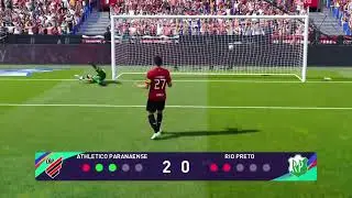 Athletico PR (2) 2x2 (1) Rio Preto - Semifinal / Brasileirão Série B 2026 (3) * eFootball™ 2026
