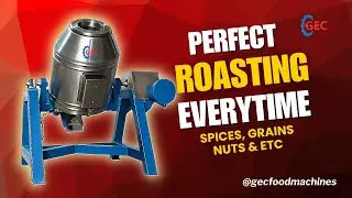 Drum Roaster | Roasting Machine | Coffee Roaster | Spice And Nut Roasting | Turmeric Roasting | DEMO