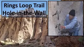 RINGS LOOP TRAIL, Hole-in-the-Wall Banshee Canyon, Mojave Desert #holeinthewall #ringslooptrail