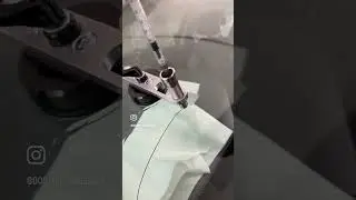Ремонт трещины на лобовом стекле! Naprawa szyby przednej samochodowej! Wind shield repeir!