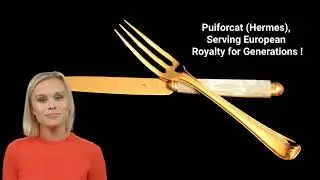 Puiforcat Hermes   140pc  Sterling Silver & Vermeil Flatware Set, Mazarin Pattern