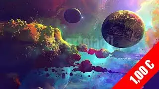 Candy Nebula Parade &mdash; Colorful HD Space Background