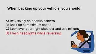 Fast & Easy Driving Quiz: Quiz 5 #driving #drivingtestquestions #quiz
