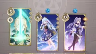 Jean Card Dandelion Breeze Animation (Genshin Impact)