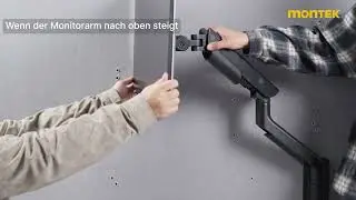 monTEK Monitorarm &ndash; Video zur Federeinstellung&mdash;&mdash;MA1003W