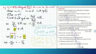 Exercice complexe bac math. (Bac. sc. fort)