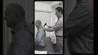 Chiropractor breaks up  scar tissue with a hammer (2019)