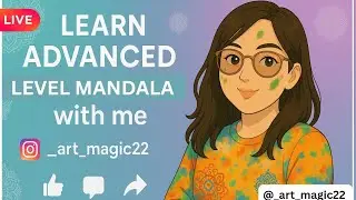 Mastering Advanced Mandala Art: Intricate Patterns & Symmetry | LIVE Workshop