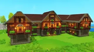 Hytale Big House Tutorial - How to Build a Big House in Hytale