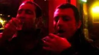 Axe and Choc on the Shots