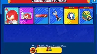 Unlocked Riders Knuckles | Sonic rumble 