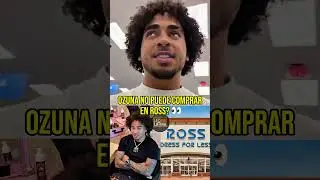 &iquest;Ozuna no puede comprar en Ross? 👀 #ozuna #fama