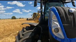 Flat spring barley …… best crop we’ve ever had ?