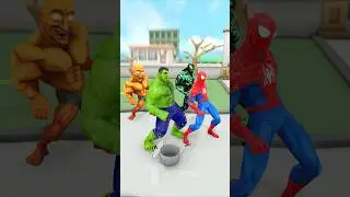 Boomerang of screams 😵&zwj;💫 Hulk , Spider-man vs Venm, Tung Tung Tung Sahur