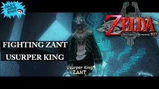 Fighting Zant, the Usurper King (Full Boss Fight) - The Legend of Zelda: Twilight Princess HD