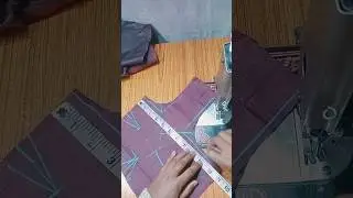 how to make 4 tucks blouse cutting ✂️ and stitching 🪡#easy #fashion #viralshort #ytshorts #blouse