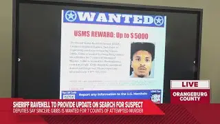 Sheriff, Marshals offer $5,000 reward for South Carolina mass shooting suspect