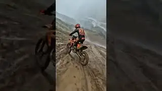 Raging Thunder Hill Climb ASMR 🏍️ Heavy Rain, Mud, & Engine Rumble for Sleep