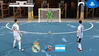 Messi, Ronaldo & Neymar in ONE Team?! Real Madrid vs ARGENTINA&ndash; Penalty Shootout