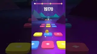 Color Hop 3D | Unity - TheFatRat | Endless Mode | My R&eacute;cord SCORE: 20010