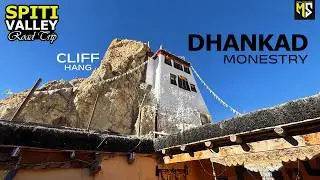 Hanging on the Edge of a Cliff 🏔️ | Dhankar Monastery, Spiti