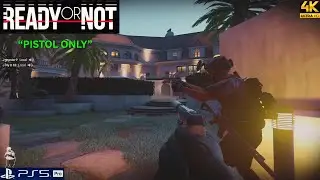 Ready or Not | Lawmaker [PISTOL ONLY] | 2-Man Operation feat.(J my D 69) | PS5 Pro