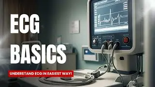 ECG basics | ECG interpretation made easy | How to read ECG | ECG waves