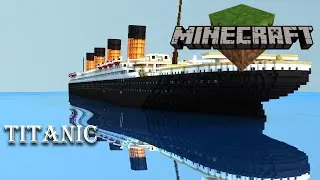 Most Detailed 1:1 scale Titanic map Самый детальный Титаник в масштабе 1:1 карта Майнкрафт#minecraft