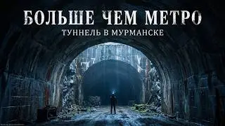 Больше чем метро. Заброшенный туннель-убежище времен войны в Мурманске.