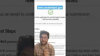 Federal #Student #Loan #Debt Relief | studentaid.gov | #shorts #studentloans #finance #college
