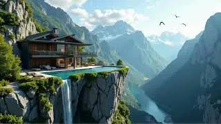 Living on the Edge of the World | Extreme Luxury Cliff House Tour