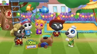 Water Balloon🎈Battle | Talking Tom🤩Cartoon for ⚽ Football Freak part 2