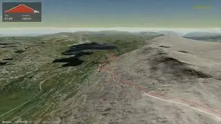 Gaustatoppen ∆ hiking trails ∆ 3d-trail.com/norway/
