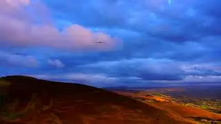 Slope soaring the Clywdian Mountains