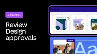 How to review design approvals in Canva Teams