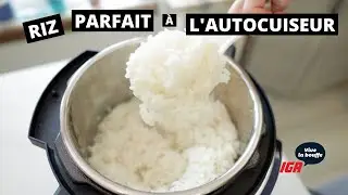 Recette de riz parfait à l'autocuiseur de La petite bette