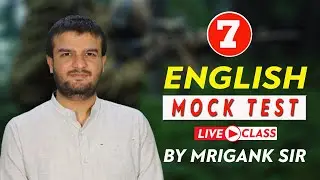 English Mock Test | English for Defence Exams