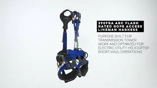 Yates 390FRA Arc Flash Rated Rope Access Lineman Harness