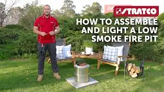 Stratco | How To Assemble and Light a Low Smoke Fire Pit 2025