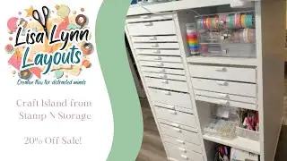 Check out my new Craft Island from stamp n storage! (Sale starts 12/26 for 20% off! See link below!)