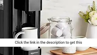 AmazonBasics Single Serve Capsule Coffee Maker Review