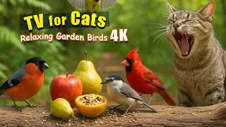 Pets Love This! 🐦 Forest Bird TV 4K | Flying Birds & Deep Calm for Cats & Dogs
